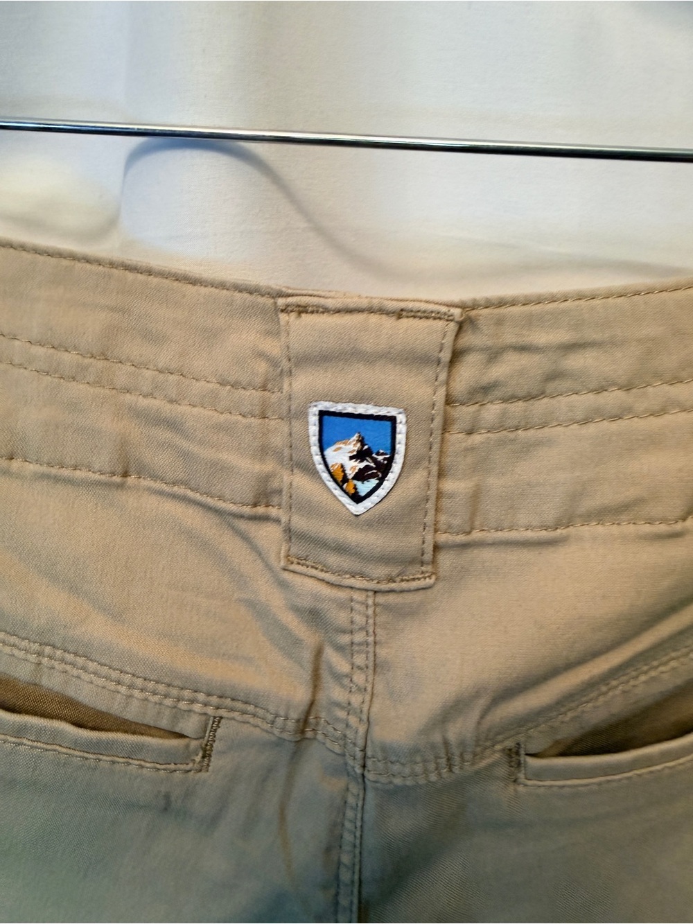 KUHL Resistor Lite Chino Short Size 32 Tan Khaki #5205 Cotton Nylon 10” Inseam - Picture 5 of 7